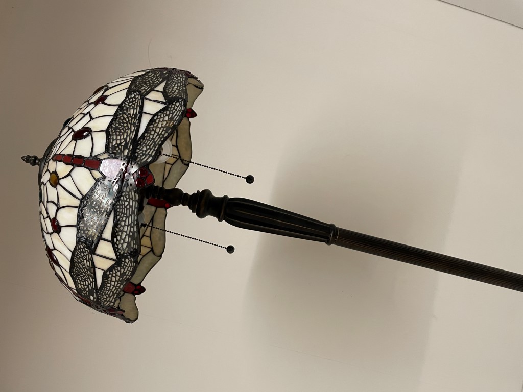 Tiffany vloerlamp Ø40cm Dragonfly - 5951