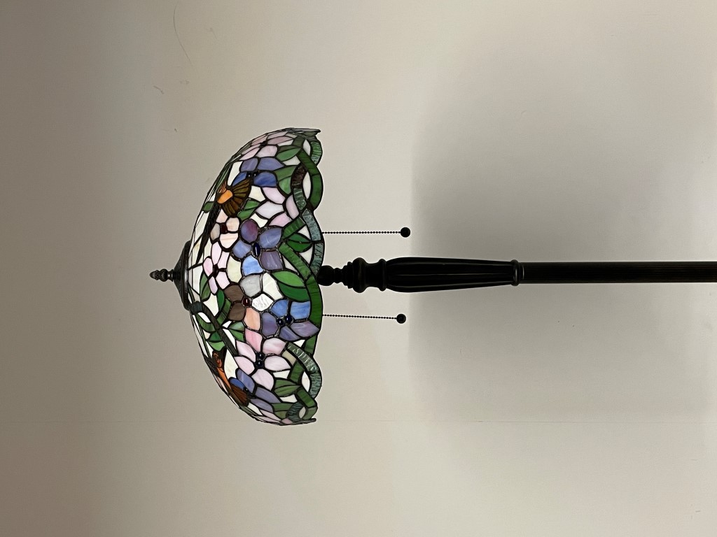 Tiffany vloerlamp Ø40cm Hummingbird  - 5951 -
