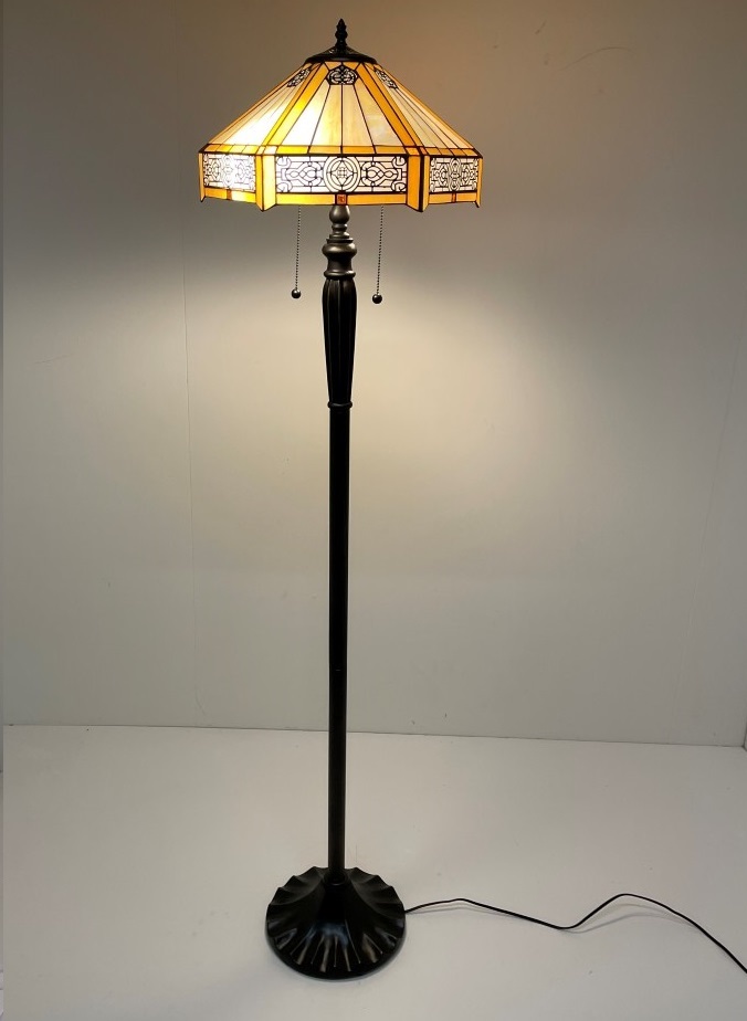 Tiffany vloerlamp Ø40cm Luxembourg - 5951
