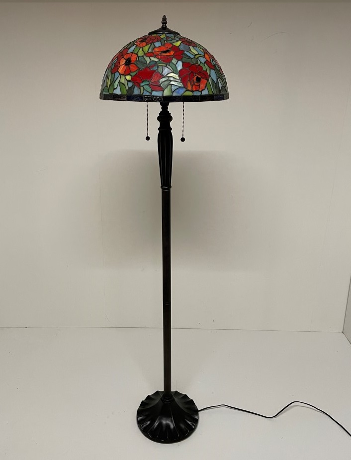 Tiffany vloerlamp Ø40cm Rosas - 5951