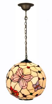 Tiffany hanglamp Papillon Round