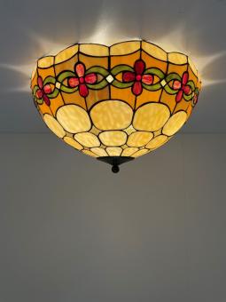 Tiffany plafondlamp Cherry 50/ 80