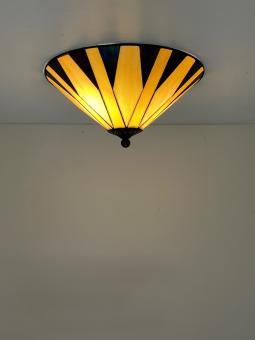 Tiffany plafondlamp Porto 80