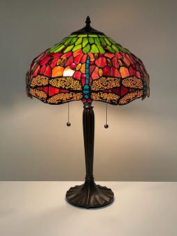 Tiffany tafellamp Ø 40cm Dragonfly 5950