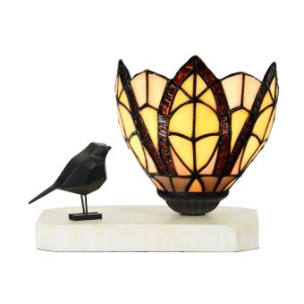 Tiffany tafellamp / sculptuur Ballade van een Vogel Flow Souplesse Small