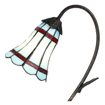 Lampe de table Tiffany Bleu 52136249