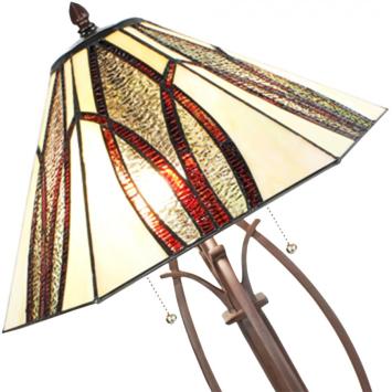 Tiffany Tafellamp Roas 45cm 