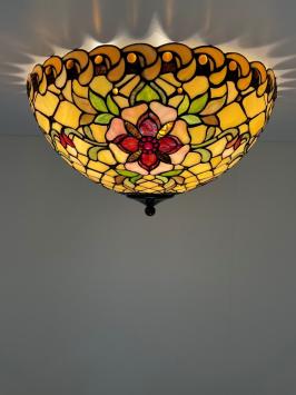 Tiffany plafondlamp Montana 50 / 80