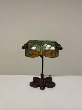 Tiffany Bureaulamp Dragonfly