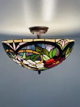 Tiffany Plafondlamp Madeira 50cm - Flow