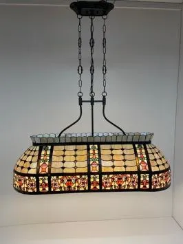 Tiffany hanglamp pool-leestafellamp Carrousel