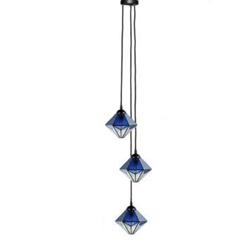 Tiffany Kroonluchter Akira Blue 3