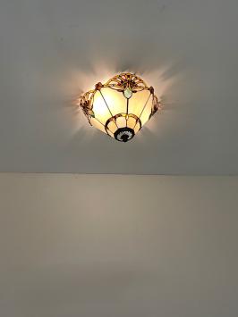 Tiffany plafondlamp 40cm Elba - 80