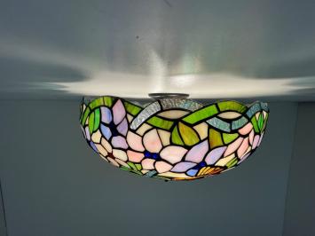 Tiffany plafondlamp 40cm Hummingbird