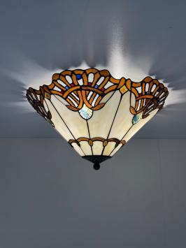 Tiffany plafondlamp 50cm Elba - 80