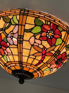 Tiffany plafondlamp Alabama 4080