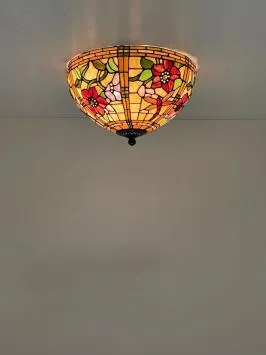 Tiffany plafondlamp Alabama 4080