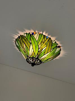 Tiffany plafondlamp Andorra 40  80