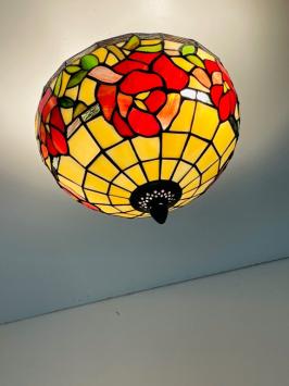 Tiffany plafondlamp Austria 25/96