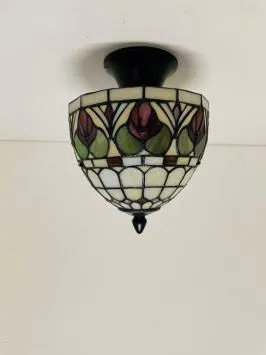 Tiffany plafondlamp Bari 20-96