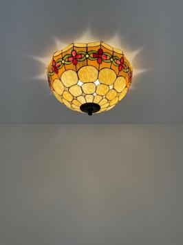 Tiffany plafondlamp Cherry 50 - 80