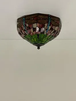 Tiffany plafondlamp Dragonfly 40 - 80 - 9201