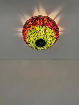 Tiffany plafondlamp Dragonfly 51  80