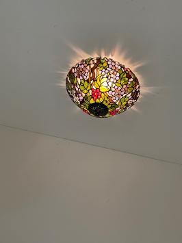 Tiffany plafondlamp Gibraltar - 80