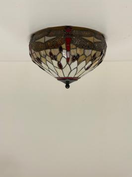 Tiffany plafondlamp Libelle 40  80