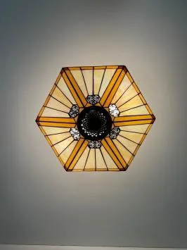 Tiffany plafondlamp Luxembourg 40 Flow 