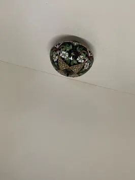 Tiffany plafondlamp Madeira 40flow