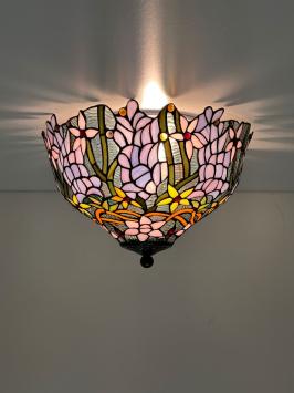 Tiffany plafondlamp Malaga - 80