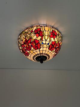 Tiffany plafondlamp Malta 40  80