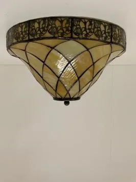 Tiffany plafondlamp Ø 45cm Yesterday  80