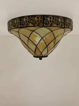 Tiffany plafondlamp Ø 45cm Yesterday  80