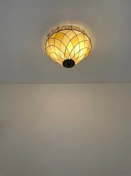Tiffany plafondlamp Ø 45cm Yesterday  80