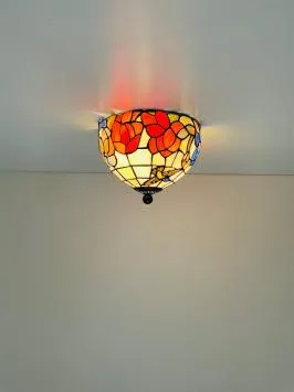 Tiffany Plafondlamp Ø25cm Bologna - 80