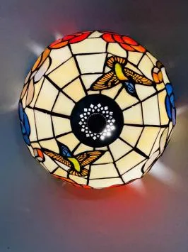 Tiffany Plafondlamp Ø25cm Bologna - 80