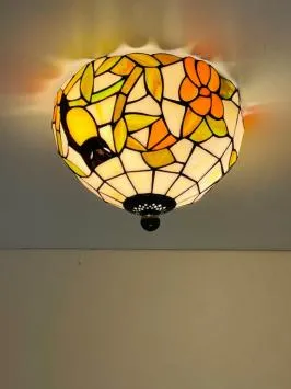 Tiffany Plafondlamp Ø25cm Brescia - 80