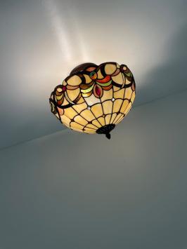 Tiffany plafondlamp Roxbury 40/ Flow