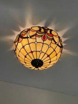 Tiffany plafondlamp Roxbury 40 - 80