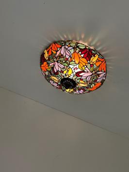 Tiffany plafondlamp San Marino 44 / 80