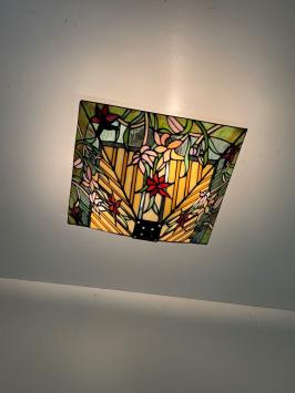 Tiffany plafondlamp Sevilla 40 Flow