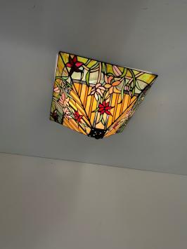 Tiffany plafondlamp Sevilla 4080