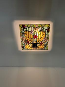 Tiffany plafondlamp Sevilla Loose 96