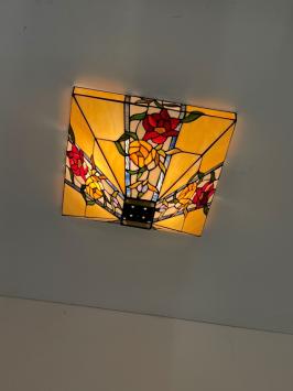 Tiffany plafondlamp Valencia 4080