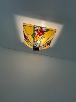 Tiffany plafondlamp Valencia Loose 96