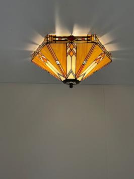 Tiffany plafondlamp Wyber 58  80