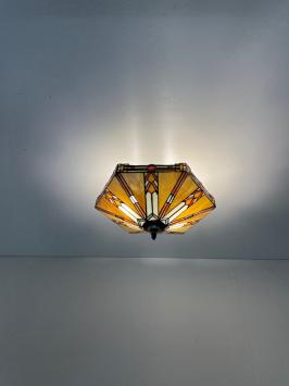 Tiffany plafondlamp Wyber Loose
