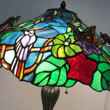 Tiffany tafellamp Butterflies